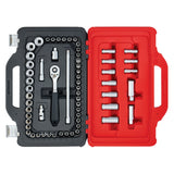 Coffret cliquet-douilles 3/8 Twin Box - 62 pièces