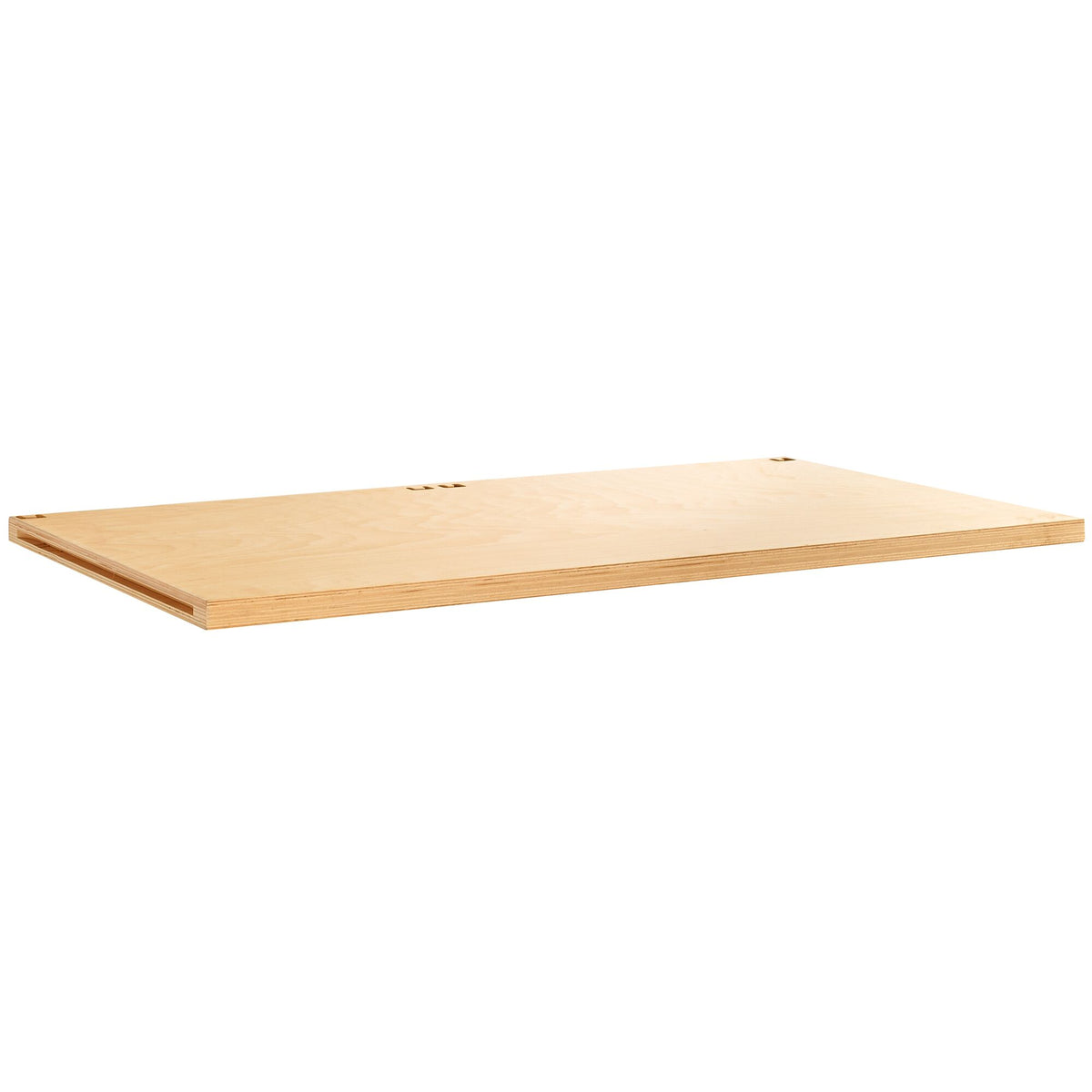 Plateau De Touche (skateboard) Woodnote 32 Mm 5 Plis - Teint Rouge/jaune Fondu, Fabriqué USA