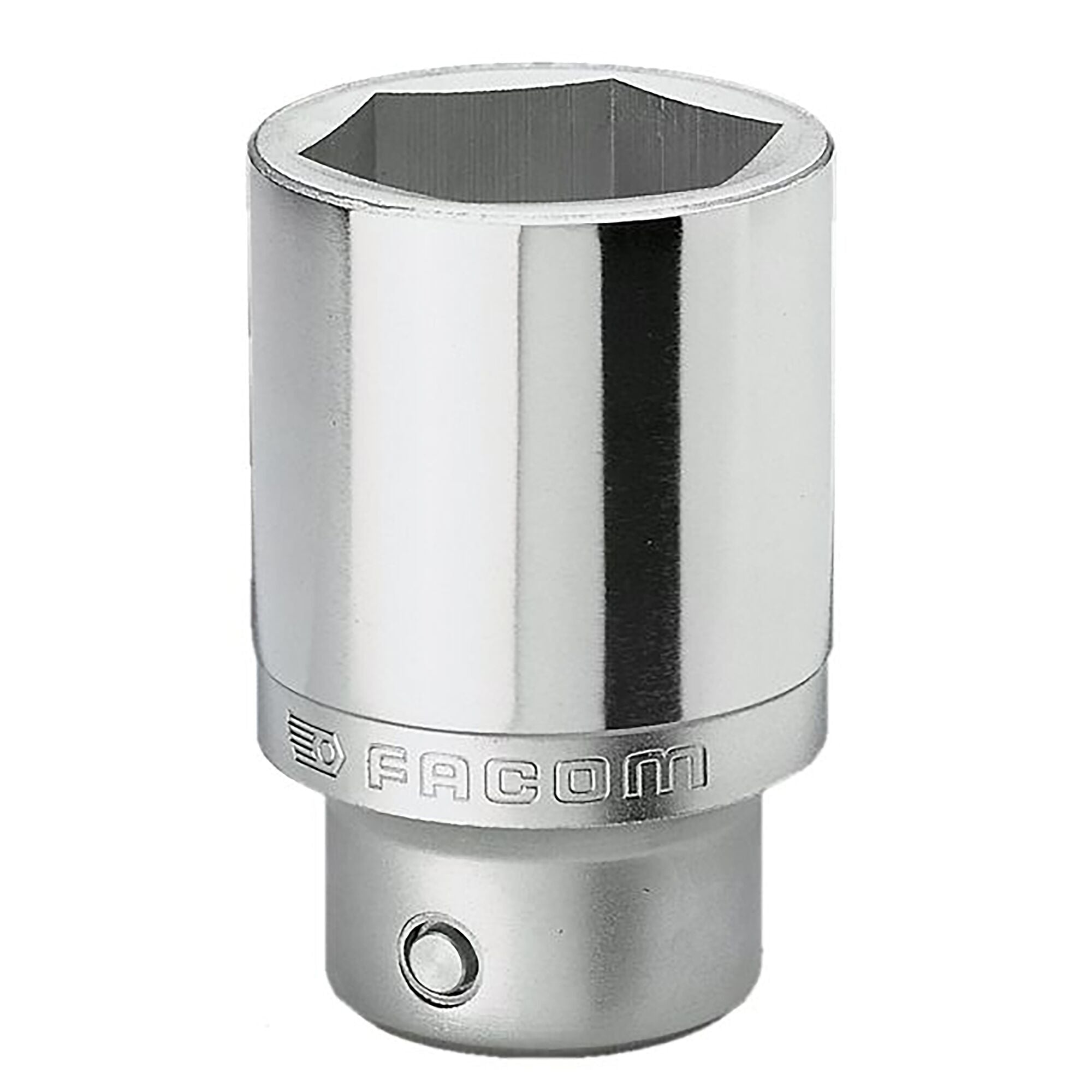 Douille Facom 1/2" Long 6 Pans 27mm - Pour Clé à Choc, Profil Convexe - 6