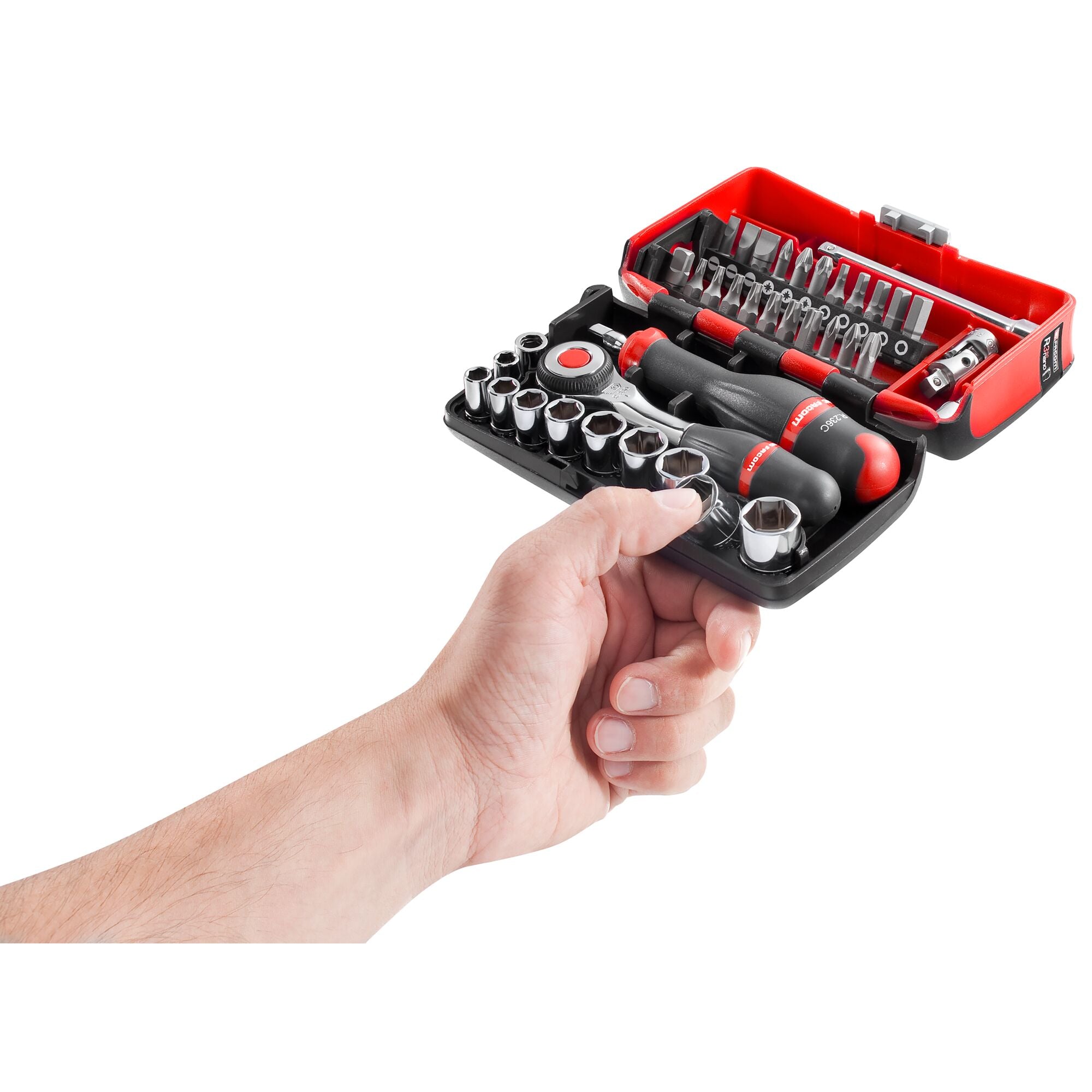 Jeu De 11 Douilles FACOM R.40U - 6 Pans - Porte-Clés Métallique - Tailles 3/16 à 9/16