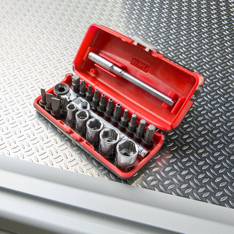 - OGV® GRIP coffret PICO serrage 1/4" avec cliquet compact flex