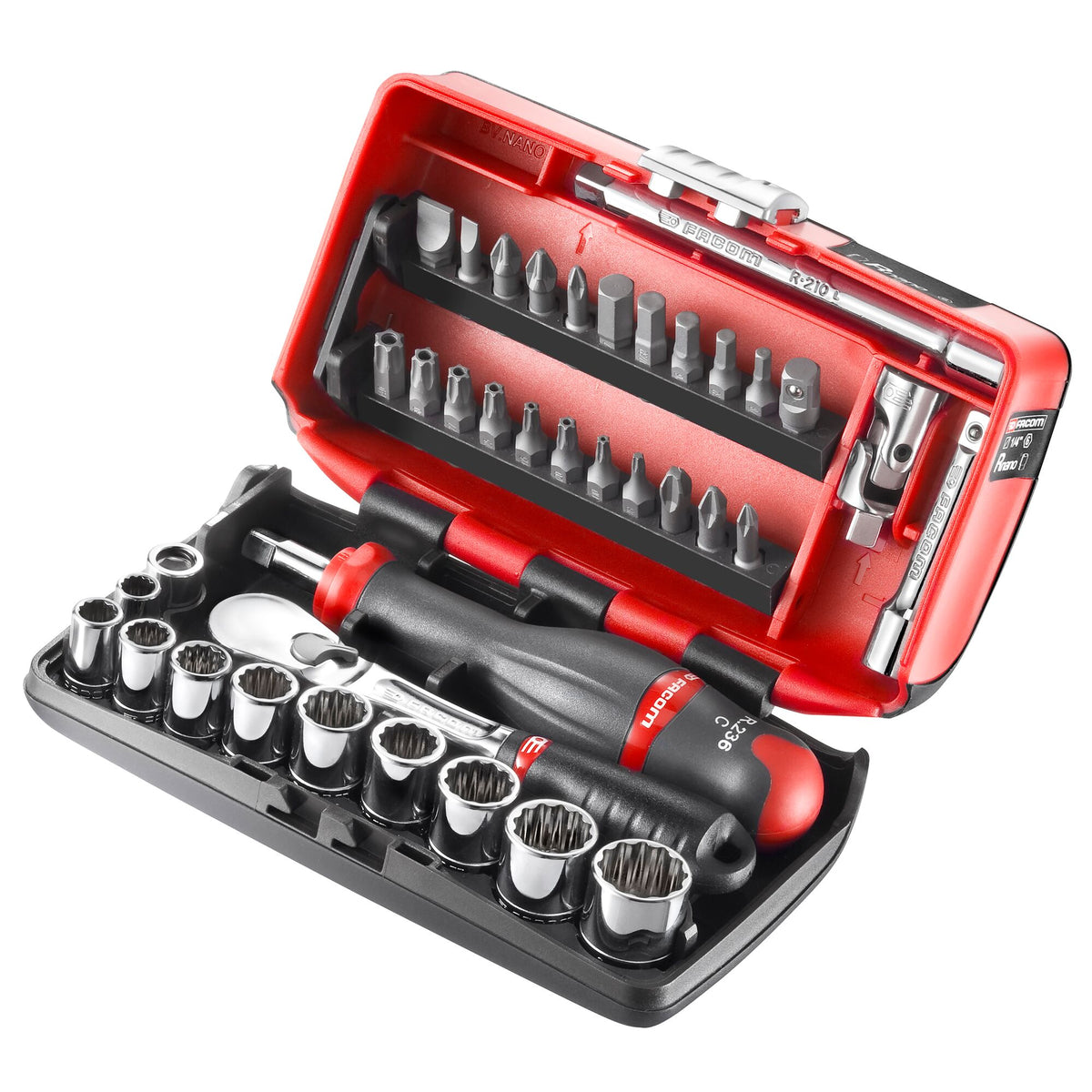 Facom R.11/32 Douille 1/4 6 Pans 11/32 Pouce - Profil OGV Haute Performance