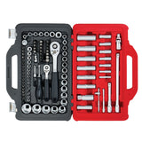 Coffret cliquet-douilles 1/4" & 1/2" Twin Box - 100 pièces