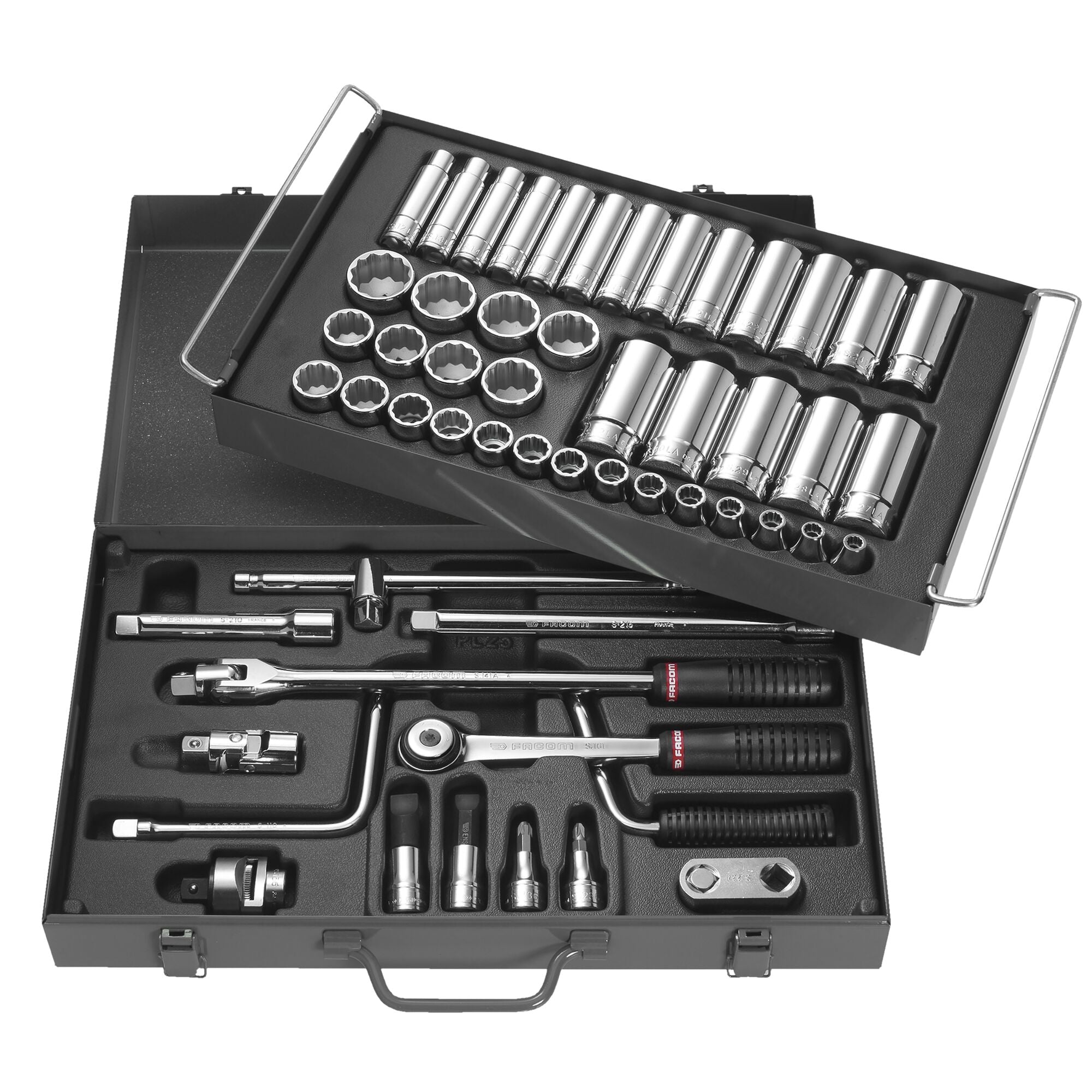 FACOM Steckschlüssel 1/4 Zoll – 12-Kant, 8 Mm, Einzelstück, Aus Robustem Werkzeugstahl