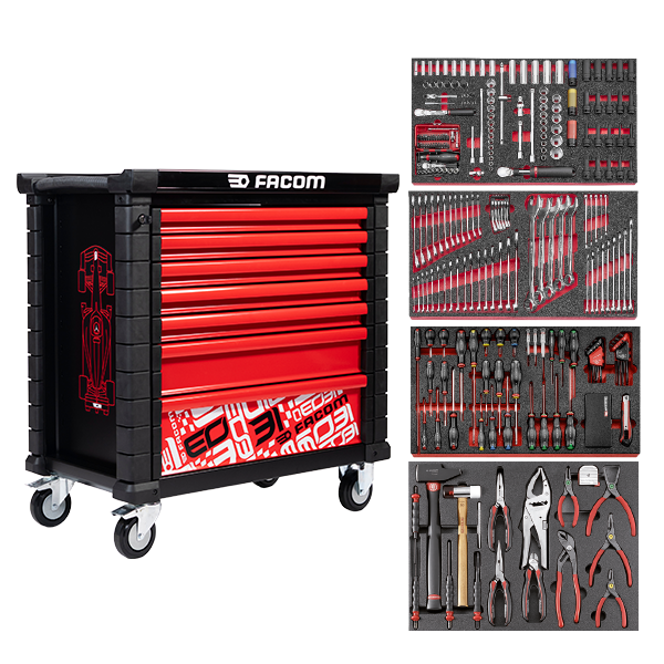 Servante JETM4 + Compositions d'outils - Édition limitée Esteban Ocon