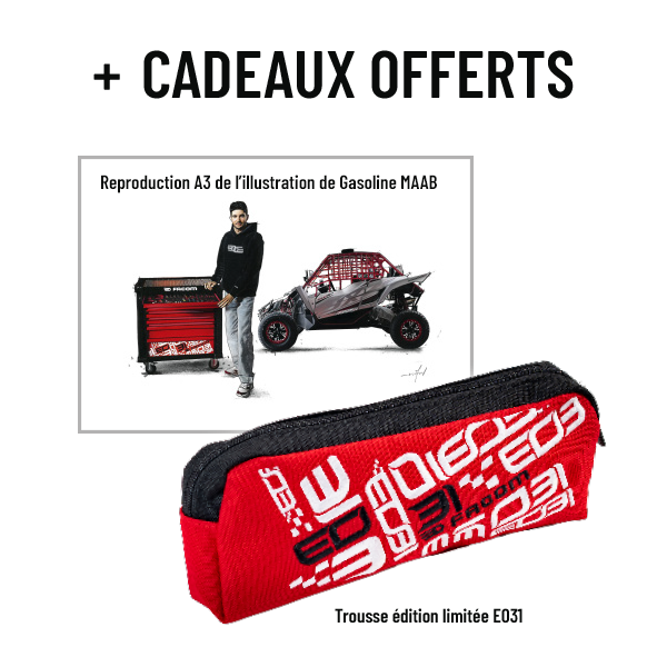 Servante ROLLM3 + Composition d'outils - Édition limitée Esteban Ocon