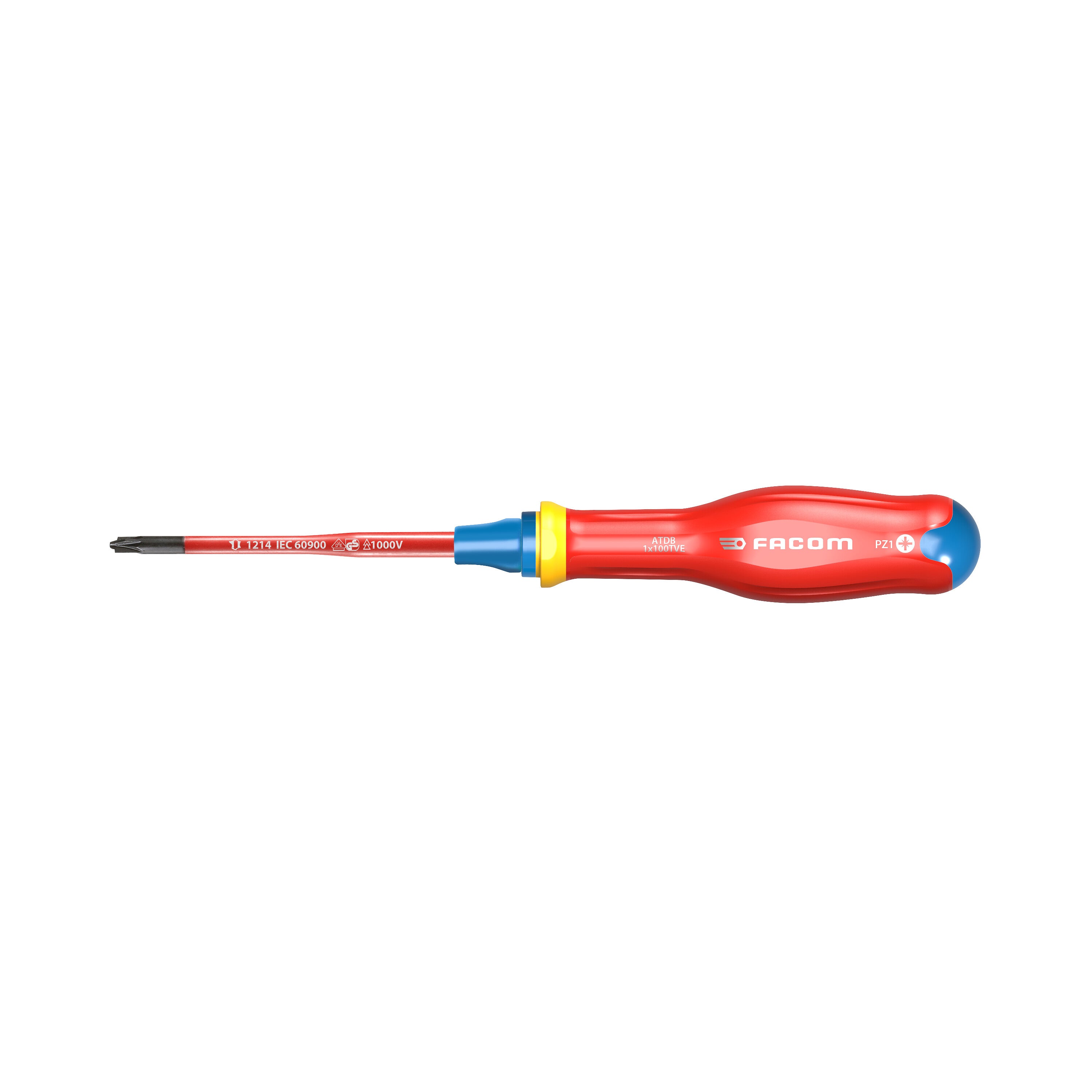 FACOM Steckschlüssel 1/2 Zoll, 19 Mm, 1000 V Isoliert – Für Elektroarbeiten, S.19LAVSE