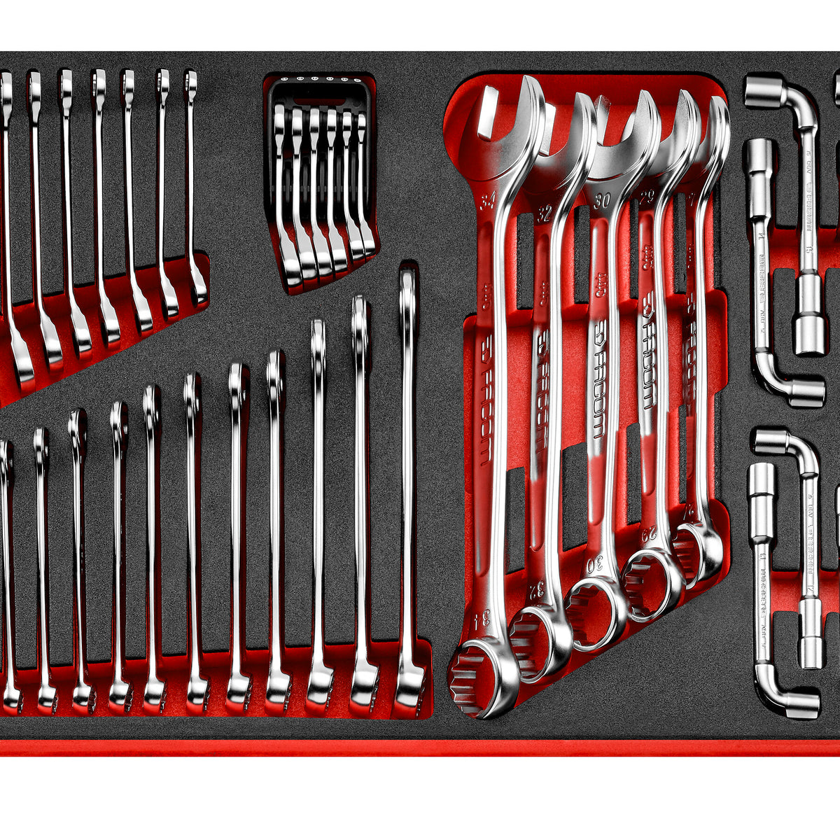 Module mousse clés avec outils n°2/4 pour CM.XLPF – FACOM FRANCE